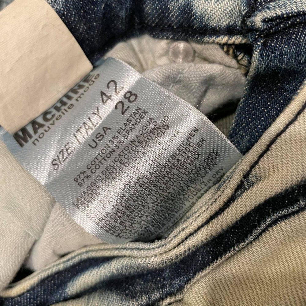 Machine Acid Wash Jeans - Picture 9 of 9